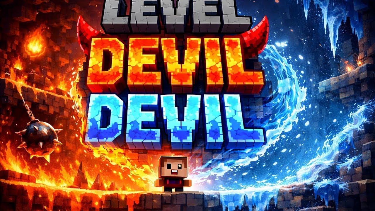 I first time play level devil game it is very hard and amazing and like Minecraft also