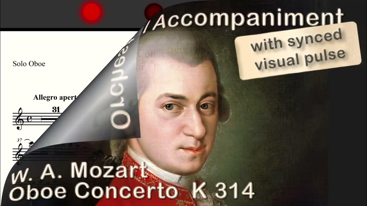 W. A. Mozart Oboe Concerto K 314 ORCHESTRAL with