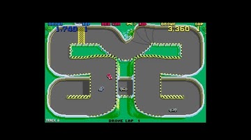 Super Sprint Longplay (Atari ST Version)
