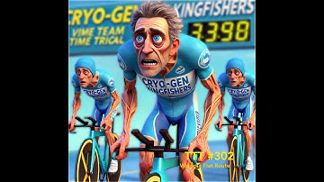 TTT #302 Zone 18: Cryo-Gen Kingfishers (Latte): Watopia Flat Route (31.3km)