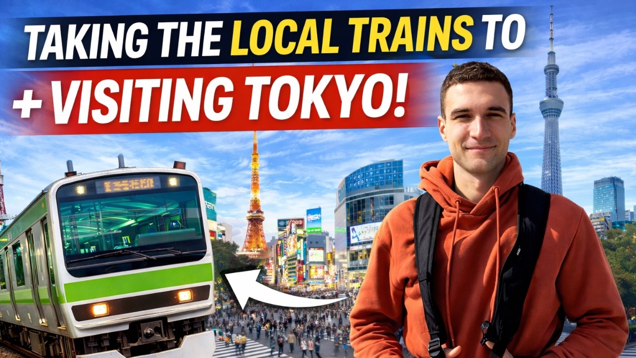 Taking ONLY Local Trains to Tokyo