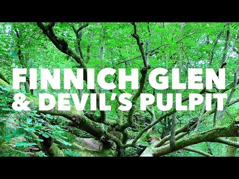 Vídeo: Águas Sangrentas Finnich Glen: Os Escoceses Chamam Esse Lugar De Diabólico - Visão Alternativa