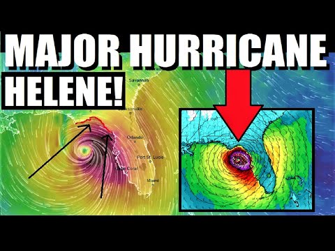 🌀MAJOR Hurricane Helene "Catastrophic Damage" Expected in Florida!