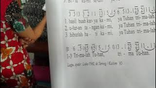 Lagu Persembahan Trimalah Gaya Dayak Kayan