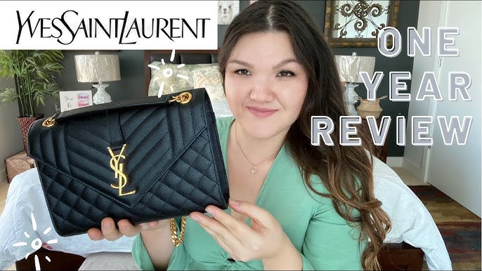 How To Spot Fake Vs Real Saint Laurent Envelope Bag – LegitGrails