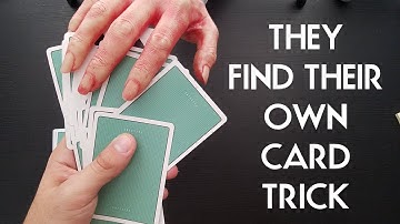 THEY FIND THEIR OWN CARD TRICK PigCake Tutorials
