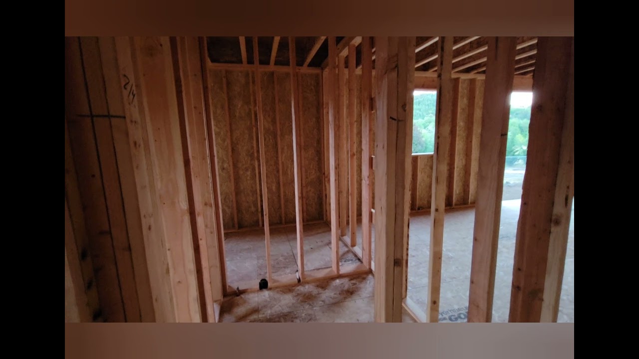 FRAMING!! Adair Homes, Gallatin Plan. YouTube