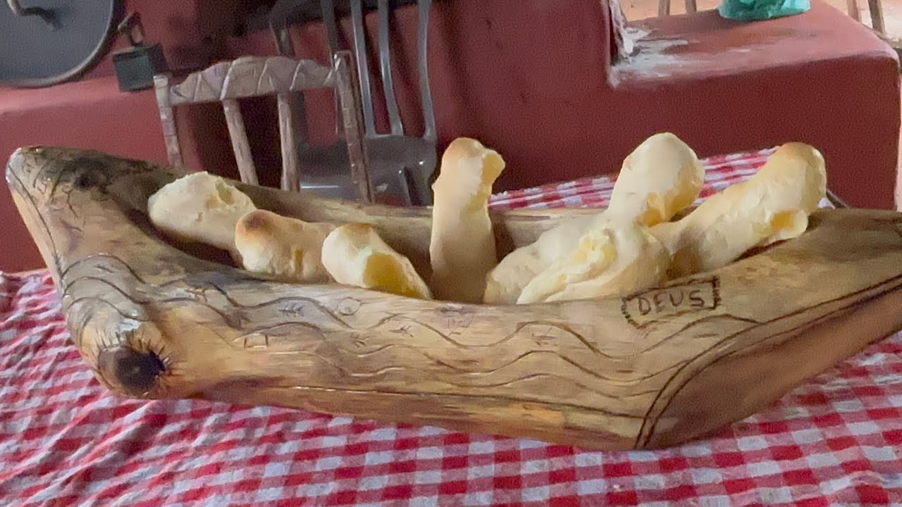 BISCOITO DE QUEIJO QUE CRESCE SAI DA FORMA 🤠BERNADO E MINHA IRMÃ VEIO ME VER 
