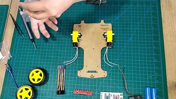 1. Bölüm Çizgi İzleyen Robot Parçaların Tanıtılması ve Birleştirilmesi