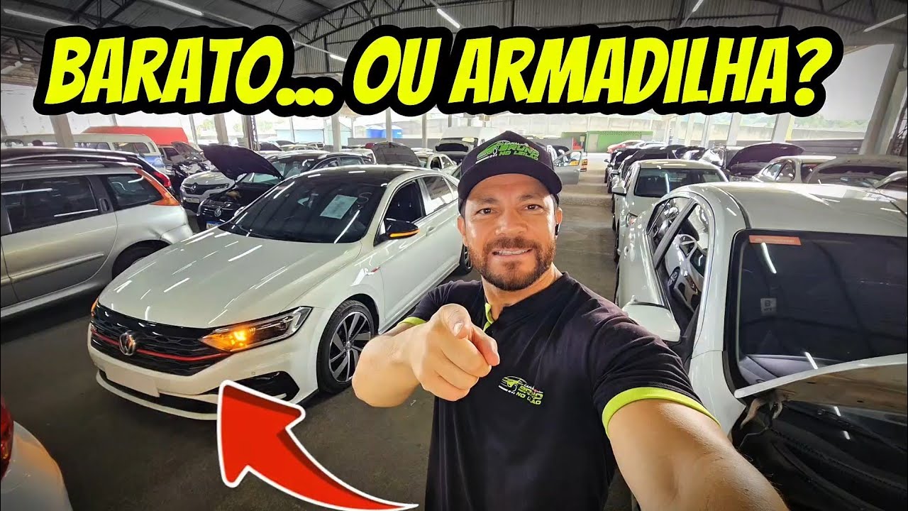 Fui ao pátio e anotei os PREÇOS REAIS dos carros de leilão (com taxas)