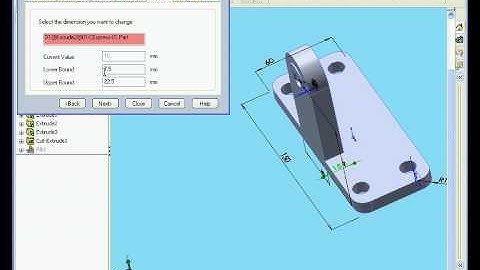 solidworks COSMOSXpress Optimizing The Part