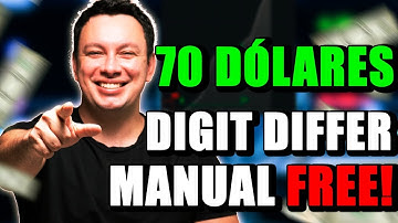 (GRÁTIS) Estratégia DIGIT DIFFER na DERIV Muito Lucrativa!