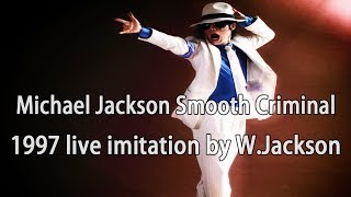 Michael Jackson Smooth Criminal | 1997 concert performance simulation | W.Jackson Live Michael HD