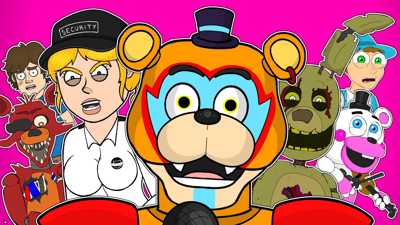 ♪ FIVE NIGHTS AT FREDDY'S 4 THE MUSICAL - Animation Song 