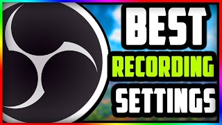 Best obs settings for recording 1080p 60fps 2021