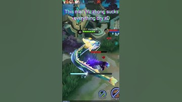 Yu zhong gameplay 2022 |Mlbb ;} #shorts #mlbb #yuzhong #ml