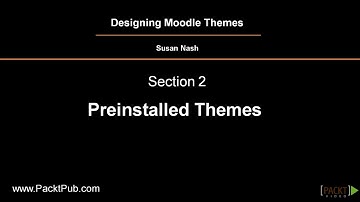 Designing Moodle Themes