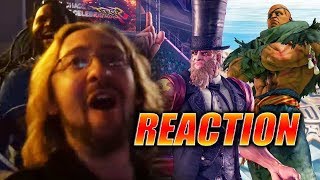 MAX/EVO REACTS: Sagat & G Trailers - Street Fighter V