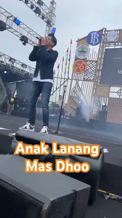Anak Lanang dinyanyikan  Mas Dho Festival Gunung Slamet #masdho #ambyar #konsermusik #festival