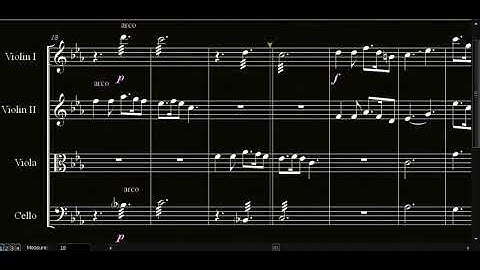 Silent Night as a string quartet