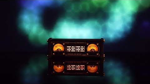 Douk Audio/Elekstube Retro Dual Analog VU Meter RGB Sound Level Indicator DB Panel Display