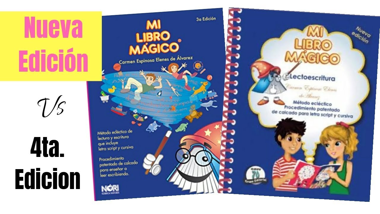 Libro para Aprender a Leer y Escribir - Mi Libro Mágico