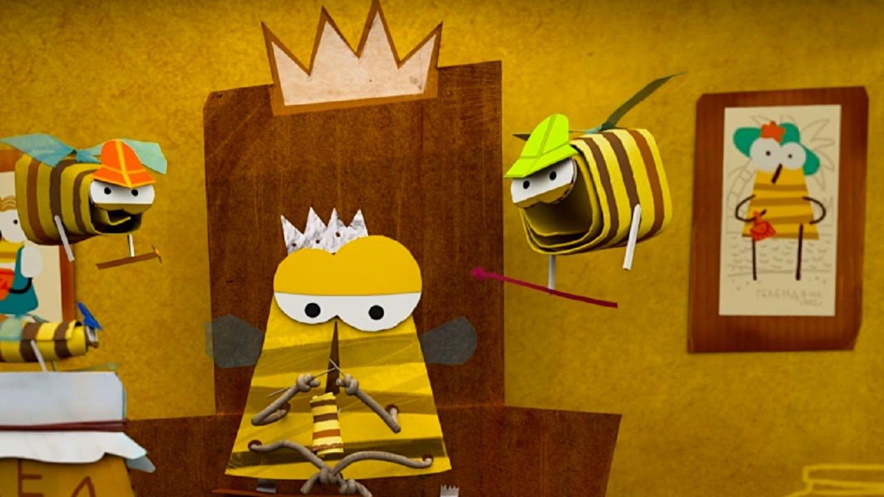 Бумажки - Букет для королевы - мультфильм для детей - YouTube