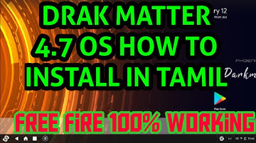 dark matter4.7 install phoenix os problem solve tamil