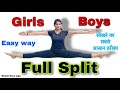 Best middle split stretches  middle split  full split in hindi  full split in 3 days front split