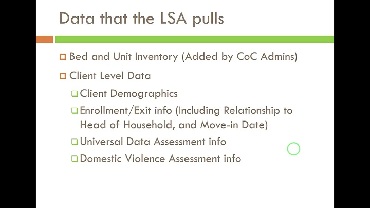 Full LSA