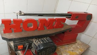 【DIY】- Making a Home Letters - Easy scroll saw pattern for beginners