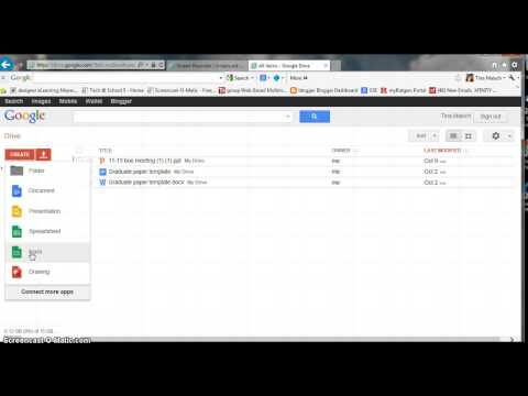 Video: Differenza Tra Google Docs E Google Drive