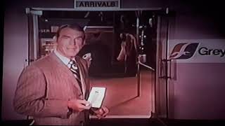 Celebrity 1974 Fred MacMurray Greyhound Bus TV Commercial Wealth