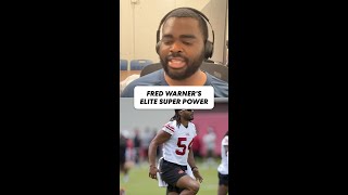 Fred Warner "Teleports" on Tape 🎯
