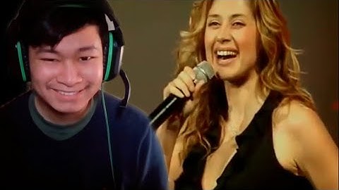 Lara Fabian Concert Live 2002 Humana  | Ricky life reaction