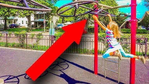 IMPOSSIBLE ROTATING MONKEY BARS!