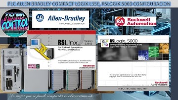 PLC ALLEN BRADLEY COMPACT LOGIX L35E, RSLOGIX 5000 CONFIGURACION