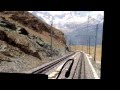 Swiss Rail Adventure 3 - Cabin Ride descending Gornergrat Mountain (partial)