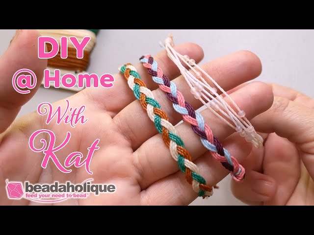 How to Use Waxed Cord to Make a Multi Strand Bracelet — Beadaholique