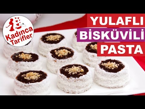 Yulaflı Burçak Bisküvili Kolay Pasta Tarifi | Bisküvili Pasta Nasıl Yapılır | Kadınca Tarifler