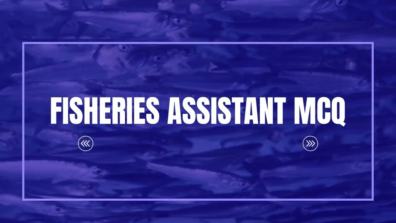 #fisheriesassistant