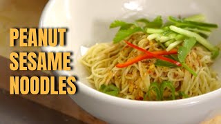 Andrew Zimmern Cooks: Cold Peanut Sesame Noodles