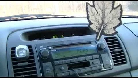 2002 Toyota Camry Cold Start And Drive 9°F