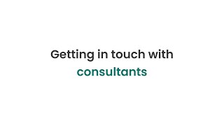 How to Reach Out to Consultants | IBS Portal screenshot 2