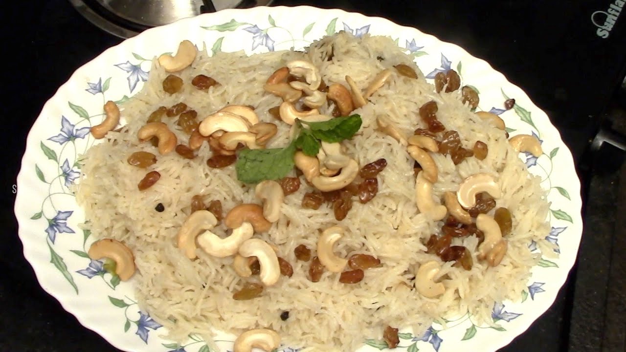 Easy Ghee Rice Recipe Street Food YouTube