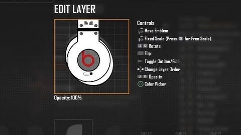 Black Ops 2: Beats by Dre Emblem Tutorial/How to make! (Beats LOGO)