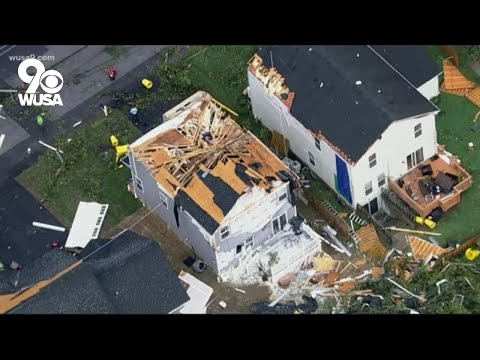 Possible tornado tore
