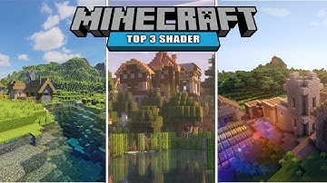 Top 3 Shader For Minecraft PE 1.20 ( Render Dragon)