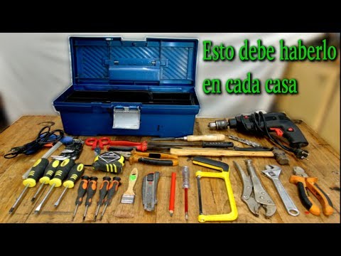 Video: Las 12 Mejores Herramientas Que Todo Hombre Debería Tener En Su Caja De Herramientas