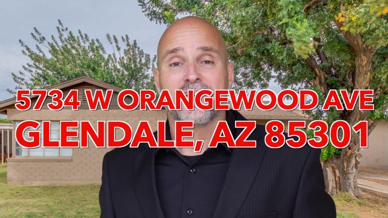 5734 W Orangewood Ave Glendale Home For Sale YouTube
